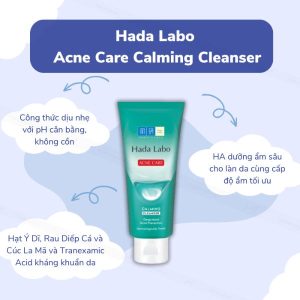 SỮA RỬA MẶT HADA LABO XANH LÁ DA MỤN