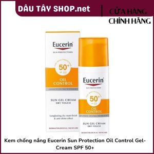 Kem Chống Nắng Eucerin Oil Control SPF50+ kiểm soát dầu