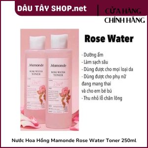 Nước Hoa Hồng Mamonde Rose water Toner 250ml