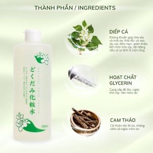 Nước_hoa_hồng diếp cá Dokudami Natural Skin Lotion 500ml1