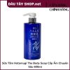 Sữa Tắm Hatomugi The Body Soap Cấp Ẩm Chuyên Sâu CHAI XANH 600ml