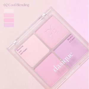 Bảng Má Hồng Dasique Blending Mood Cheek 4 Ô màu 02