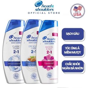 Dầu Gội & Xả Nhiều Mùi Hương Head & Shoulders 2in1 Pyrithione Zinc Dandruff Shampoo + Conditioner