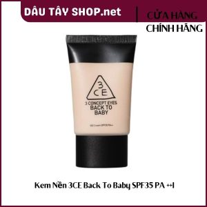 Kem Nền 3CE Back To Baby SPF35 PA ++