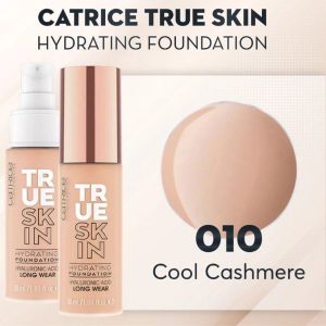 Kem Nền Che Khuyết Điểm Catrice True Skin Hydrating Foundation 30ml -010