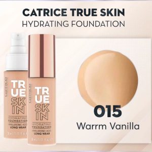 Kem Nền Che Khuyết Điểm Catrice True Skin Hydrating Foundation 30ml-015