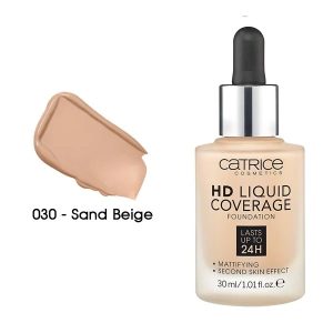 Kem Nền Che Phủ Kiềm Dầu 24H Catrice HD Liquid Coverage Foundation 030