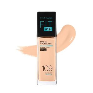 Kem Nền Kiềm Dầu Maybelline Fit Me Matte Poreless Foundation 30ml 109