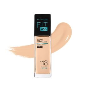 Kem Nền Kiềm Dầu Maybelline Fit Me Matte Poreless Foundation 30ml 118