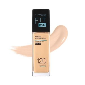 Kem Nền Kiềm Dầu Maybelline Fit Me Matte Poreless Foundation 30ml 120