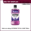 Nước súc miệng LISTERINE TOTAL CARE 750ml