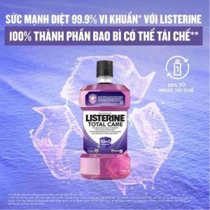 Nước súc miệng LISTERINE TOTAL CARE 750ml2