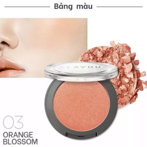 Phấn Má Hồng Klavuu Urban Pearlsation Natural Powder Blusher 03 ORANGE BLOSSOM