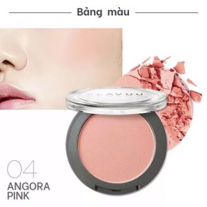 Phấn Má Hồng Klavuu Urban Pearlsation Natural Powder Blusher 04 ANGORA PINK