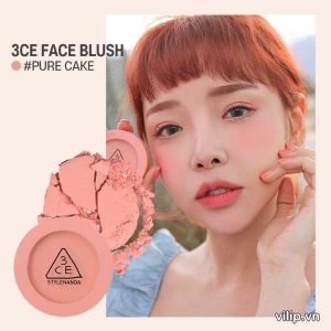 Phấn Má Hồng Mịn Lì Siêu Xinh 3CE Face Blush 5.5g # pure cake