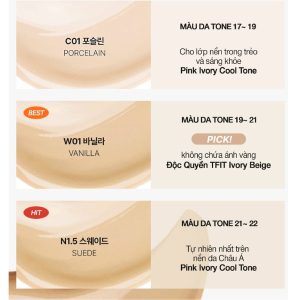 Phấn Nước Tfit Layering Fit Cover Cushion Ex