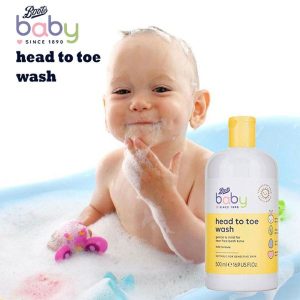 Sữa Tắm Gội Toàn Thân Dịu Nhẹ Cho Bé Baby Boots Thái Lan 500ml