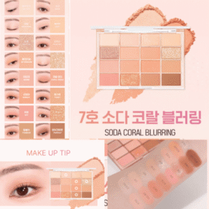 Bảng Mắt Wakemake Soft Blurring Eye Palette Special Set 16 Ô_07