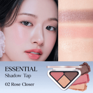 Bảng phấn mắt tam giác 3 ô CLIO Essential Shadow Tap #02 Rose Closer