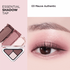 Bảng phấn mắt tam giác 3 ô CLIO Essential Shadow Tap #03 Mauve Authentic