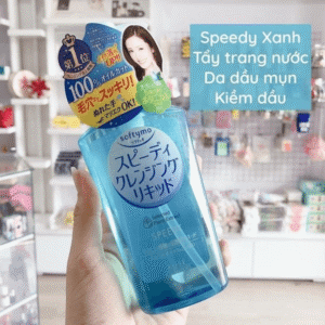 Dầu Tẩy Trang Kose Softymo Speedy Cleansing Liquid 230ml (Xanh Dương)-1