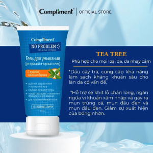 Gel rửa mặt Compliment No Problem_Cam