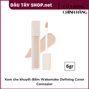 Kem Che Khuyết Điểm Wakemake Defining Cover Concealer SPF30 PA++ 6g