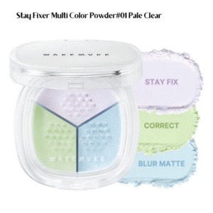 Phấn Phủ Dạng Bột Kiềm Dầu 24h Wakemake Stay Fixer Multi Color Powder 4g_01