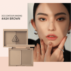 Phấn Tạo Khối 3Ce Contour Shading 2 Ô #Ash Brown