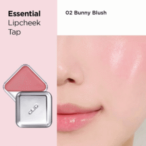 Son dưỡng - má hồng Clio Essential Lipcheek Tap_02 Bunny Blush