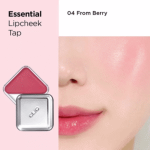 Son dưỡng - má hồng Clio Essential Lipcheek Tap_04 From Berry