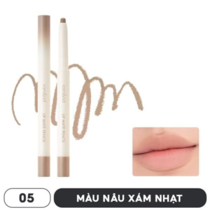 Chì Kẻ Viền Môi Lâu Trôi Thiết Kế 2 Đầu Romand Lip Mate Pencil 05