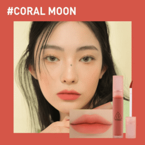 Son Kem Lì 3CE Blur Water Tint #CORAL MOON