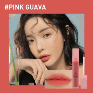 Son Kem Lì 3CE Blur Water Tint #PINK GUAVA