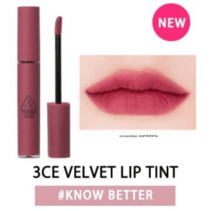 Son Kem Lì 3CE Velvet Lip Tint#KNOW BETTER