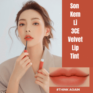 Son Kem Lì 3CE Velvet Lip Tint#THINK AGAIN