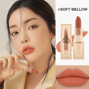 Son Thỏi Lì 3CE Vỏ Trong Nâu Nhạt Soft Matte Lipstick Warm Edition_SOFT MELLOW