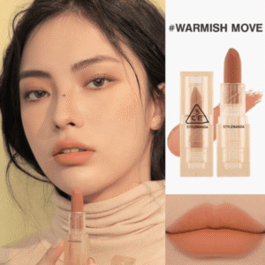 Son Thỏi Lì 3CE Vỏ Trong Nâu Nhạt Soft Matte Lipstick Warm Edition_WARMISH MOVE